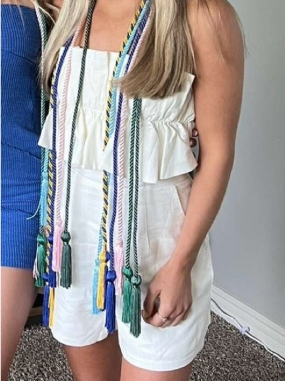 Princess Polly White Ruffle Strapless Romper